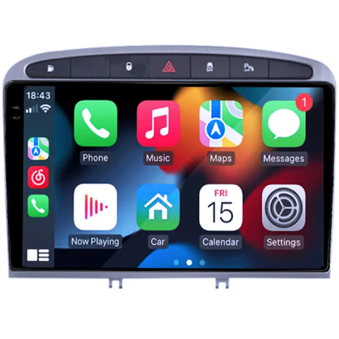 Navigatie dedicata Peugeot 408 2008-2020, gri, 8GB RAM 128GB ROM, Octacore, Platforma TS18, Android 14, Display QLED 9", Suporta camera 360", DSP, Carplay&Android Auto, SIM 4G, Ventilator Activ [10]