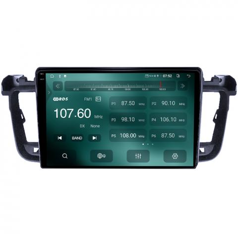 Navigatie dedicata Peugeot 508 2010-2018, 4GB RAM 64GB ROM, Quad Core, Display 9" QLED 1K, Carplay, Android 14, Bluetooth, Magazin Play, Suport Camere AHD [4]