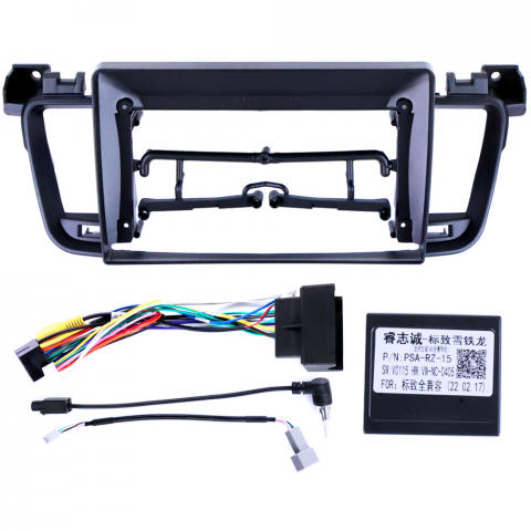 Navigatie dedicata Peugeot 508 cu butoane rotative model 2024, 8 GB RAM 128 ROM, OCTA CORE +SIM Android 14, Display QLED, 9", DSP, Carplay, Android Auto, Internet, Youtube , Waze , WI-FI -CARPLAY [4]