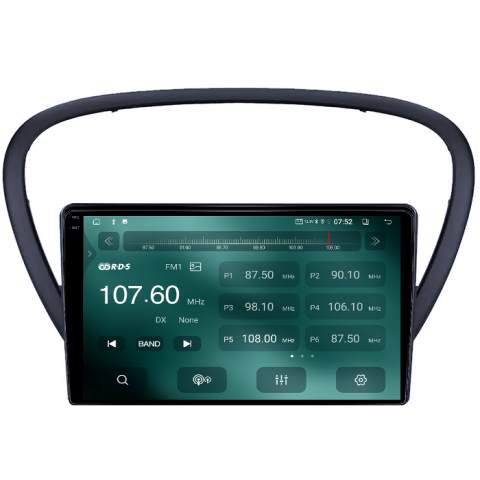 Navigatie dedicata Peugeot 607 2004-2010, 4GB RAM 64GB ROM, Quad Core, Display 9" QLED 1K, Carplay, Android 14, Bluetooth, Magazin Play, Suport Camere AHD [2]