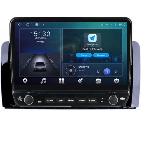 Navigatie dedicata Mercedes R300 R350 2007-2011 Tesla cu butoane rotative model 2024, 4GB RAM 64GB ROM, Procesor Quadcore, Android 14, Display QLED 10", DSP, Carplay&Android Auto [6]