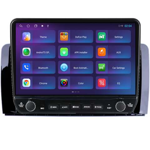 Navigatie dedicata Mercedes R300 R350 2007-2011 Tesla cu butoane rotative model 2024, 4GB RAM 64GB ROM, Procesor Quadcore, Android 14, Display QLED 10", DSP, Carplay&Android Auto [3]