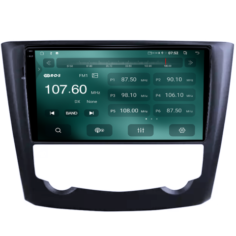 Navigatie dedicata Renaul Kadjar 2015-2017, 8GB RAM 128GB ROM, Octacore, Platforma TS18, Android 14, Display QLED 9", Suporta camera 360", DSP, Carplay&Android Auto, SIM 4G, Ventilator Activ [2]