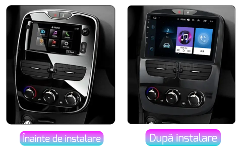 Navigatie dedicata Renault Captur 2016-2019, 4GB RAM 64GB ROM, Quad Core, Display 9" QLED 1K, Carplay, Android 14, Bluetooth, Magazin Play, Suport Camere AHD [1]