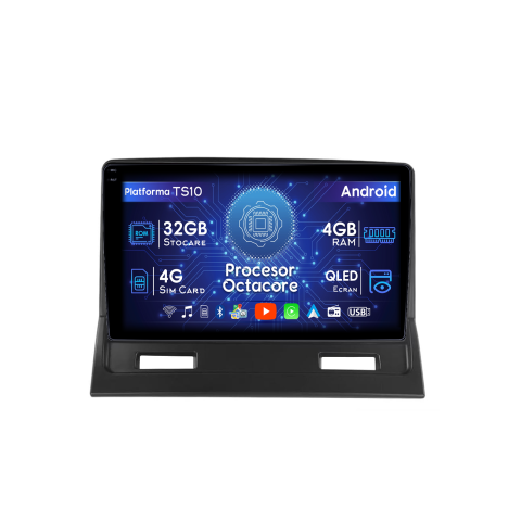 Galant 2003-2012 - Navigatie dedicata Mitsubishi Galant 2003-2012, 4GB RAM 32GB ROM, Octacore, Android 14, Display QLED  9", DSP, Carplay&Android Auto, SIM 4G, Bluetooth, Ventilator Activ