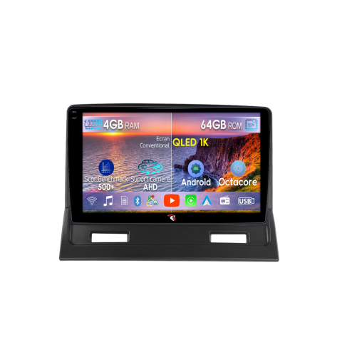 Galant 2003-2012 - Navigatie dedicata Mitsubishi Galant 2003-2012, 4GB RAM 64GB ROM, Octacore, Android 14, Display QLED 9", DSP, Carplay&Android Auto, SIM 4G, Ventilator Activ