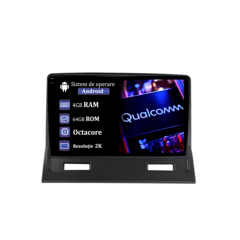 Galant 2003-2012 - Navigatie dedicata Mitsubishi Galant 2003-2012, 4GB RAM 64GB ROM, Procesor Qualcomm Octacore, Android 14, Rezolutie 2K, Display QLED 9", DSP, Carplay&Android Auto, SIM