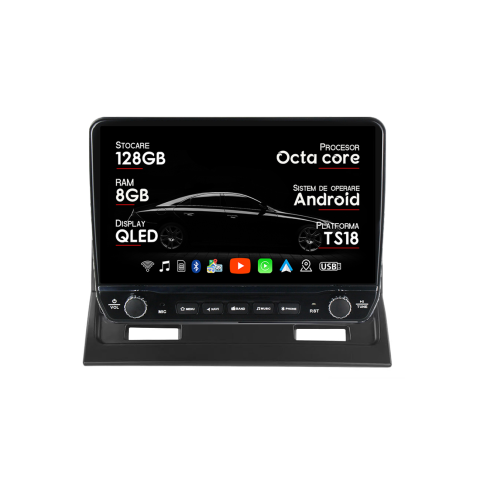 Galant 2003-2012 - Navigatie dedicata Mitsubishi Galant 2003-2012 Tesla Cu Butoane Rotative Model 2024, ANDROID 13, 10 inch , 8+128GB, Internet, Aplicatii, Waze, GPS