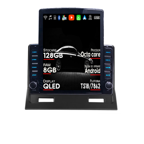 Galant 2003-2012 - Navigatie dedicata Mitsubishi Galant 2003-2012 Tesla Style, ANDROID 13, 9.7 inch , 8+128GB, Internet, Aplicatii, Waze, GPS
