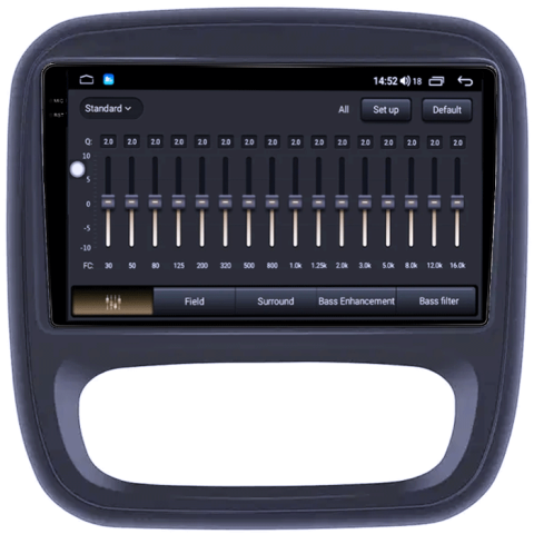 Navigatie dedicata Renault Captur, Trafic 3, 8GB RAM 128GB ROM, Octacore, Platforma TS18, Android 14, Display QLED 9", Suporta camera 360", DSP, Carplay&Android Auto, SIM 4G, Ventilator Activ [7]