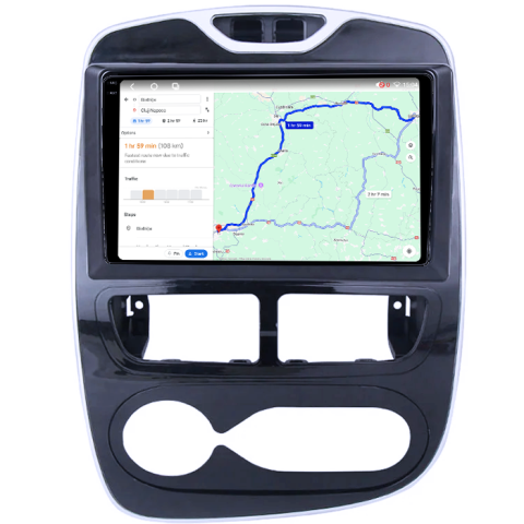 Navigatie dedicata Renault Clio 2013-2015, 4GB RAM 32GB ROM, Octacore, Android 14, Display QLED 1K 10", DSP, Carplay&Android Auto, SIM 4G, Bluetooth, Ventilator Activ [4]