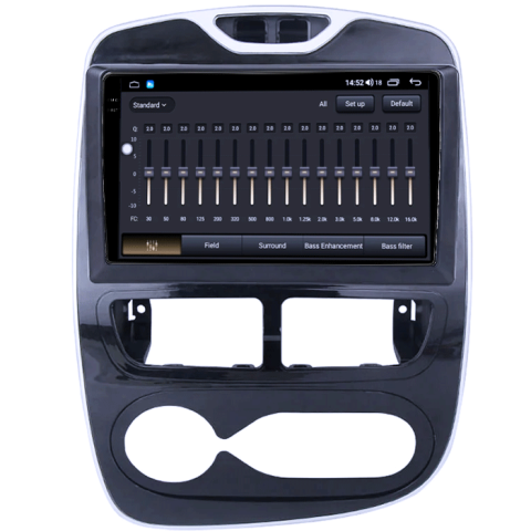 Navigatie dedicata Renault Clio 2013-2019, 8GB RAM 128GB ROM, Octacore, Platforma TS18, Android 14, Display QLED 9", Suporta camera 360", DSP, Carplay&Android Auto, SIM 4G, Ventilator Activ [7]