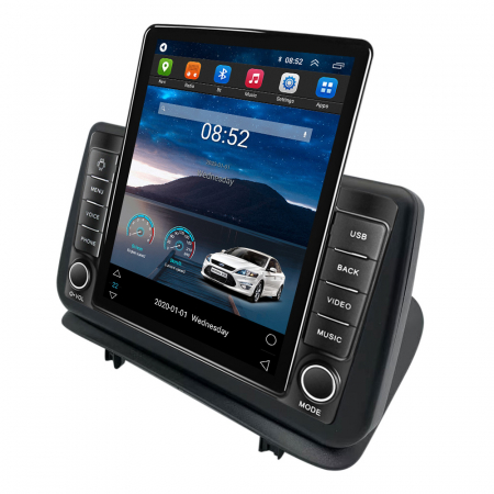 Renault Clio 3 2006-2019 - Navigatie dedicata Renault Clio 3 2006-2019,Tesla Style, ANDROID 13,Carplay&Android Auto, 10 inch , 8+128GB, Internet, Aplicatii, Waze, GPS