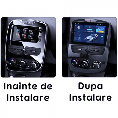 Navigatie dedicata Renault Clio 4 2015,4GB RAM 64GB ROM, Quad Core, Display 10" QLED 1K, Carplay, Android 14, Bluetooth, Magazin Play, Suport Camere AHD [4]