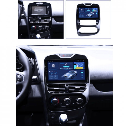 Navigatie dedicata Renault Clio 4 BH98 KH98 2012-2018, 4GB RAM 64GB ROM, Octacore, Android 14, Display QLED 1K 10", Carplay&Android Auto, SIM 4G, Ventilator Activ [4]