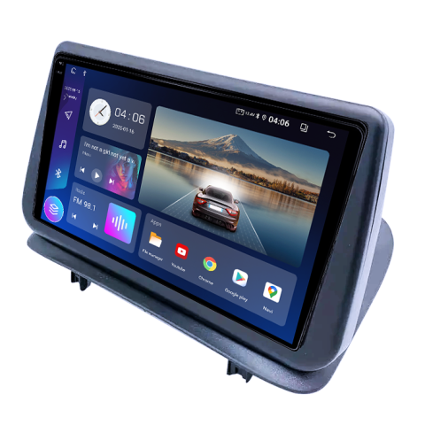 Navigatie dedicata Renault Clio3 2006-2019, 8GB RAM 128GB ROM, Octacore, Platforma TS18, Android 14, Display QLED 9", Suporta camera 360", DSP, Carplay&Android Auto, SIM 4G, Ventilator Activ [1]