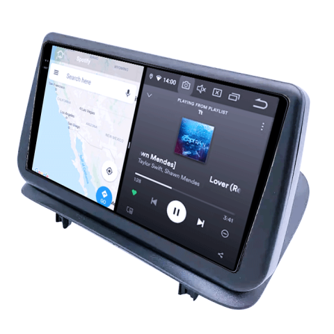 Navigatie dedicata Renault Clio3 2006-2019, 8GB RAM 128GB ROM, Octacore, Platforma TS18, Android 14, Display QLED 9", Suporta camera 360", DSP, Carplay&Android Auto, SIM 4G, Ventilator Activ [6]