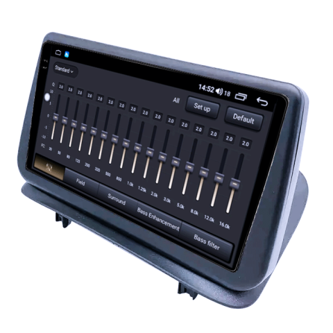 Navigatie dedicata Renault Clio3 2006-2019, 8GB RAM 128GB ROM, Octacore, Platforma TS18, Android 14, Display QLED 9", Suporta camera 360", DSP, Carplay&Android Auto, SIM 4G, Ventilator Activ [7]