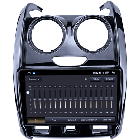 Navigatie dedicata Renault Duster 2015-2020 Lada Largus 2021, 8GB RAM 128GB ROM, Octacore, Platforma TS18, Android 14, Display QLED 9", Suporta camera 360", DSP, Carplay&Android Auto, SIM 4G, Venti [7]