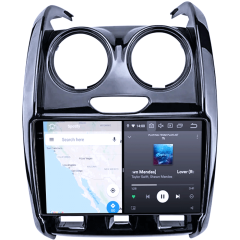 Navigatie dedicata Renault Duster 2015-2020 Lada Largus 2021, 8GB RAM 128GB ROM, Octacore, Platforma TS18, Android 14, Display QLED 9", Suporta camera 360", DSP, Carplay&Android Auto, SIM 4G, Venti [6]