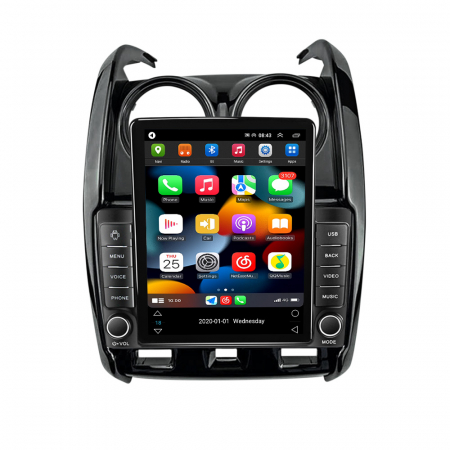 Navigatie dedicata Renault Duster 2015-2020 Lada Largus 2021,Tesla Style, ANDROID 13,Carplay&Android Auto, 10 inch , 8+128GB, Internet, Aplicatii, Waze, GPS [1]