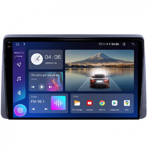 Navigatie dedicata Renault Duster 2017-2022, 4GB RAM 64GB ROM, Quad Core, Display 10" QLED 1K, Carplay, Android 14, Bluetooth, Magazin Play, Suport Camere AHD [1]