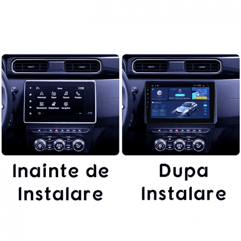 Navigatie dedicata Renault Duster Arkana 2019, Duster 2017-2022, 4GB RAM 64GB ROM, Octacore, Android 14, Display QLED 1K 10", Carplay&Android Auto, SIM 4G, Ventilator Activ [4]