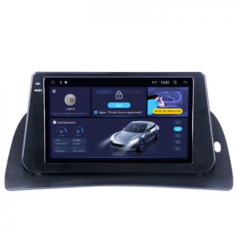 Navigatie dedicata Renault Kangoo 2015-2018, 4GB RAM 64GB ROM, Quad Core, Display 9" QLED 1K, Carplay, Android 14, Bluetooth, Magazin Play, Suport Camere AHD [1]