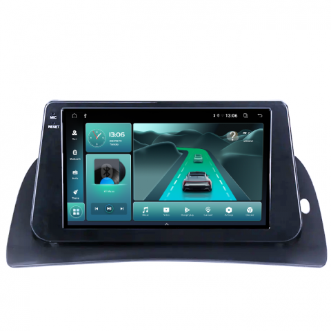 Navigatie dedicata Renault Kangoo 2015-2018, 4GB RAM 64GB ROM, Quad Core, Display 9" QLED 1K, Carplay, Android 14, Bluetooth, Magazin Play, Suport Camere AHD [2]