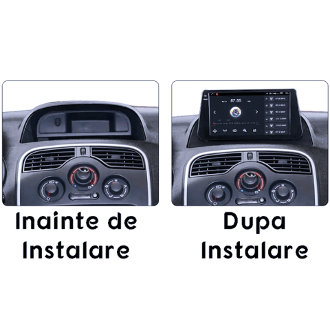 Navigatie dedicata Renault Kangoo 2015-2018, 8GB RAM 128GB ROM, Octacore, Platforma TS18, Android 14, Display QLED 9", Suporta camera 360", DSP, Carplay&Android Auto, SIM 4G, Ventilator Activ [4]