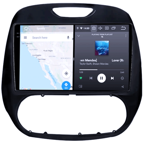 Navigatie dedicata Renault Kaptur 2016-2019, 8GB RAM 128GB ROM, Octacore, Platforma TS18, Android 14, Display QLED 9", Suporta camera 360", DSP, Carplay&Android Auto, SIM 4G, Ventilator Activ [6]