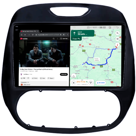 Navigatie dedicata Renault Kaptur 2016-2019, 8GB RAM 128GB ROM, Octacore, Platforma TS18, Android 14, Display QLED 9", Suporta camera 360", DSP, Carplay&Android Auto, SIM 4G, Ventilator Activ [3]