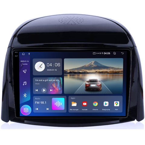 Navigatie dedicata Renault Koleos 2008-2016, 8GB RAM 128GB ROM, Octacore, Platforma TS18, Android 14, Display QLED 9", Suporta camera 360", DSP, Carplay&Android Auto, SIM 4G, Ventilator Activ [1]