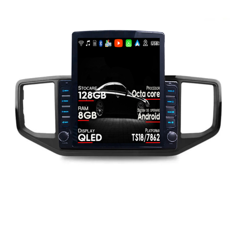 Amarok (2011-Prezent) - Navigatie dedicata Volkswagen Amarok 2012+ Tesla Style, Android, Carplay&Android Auto, 10 inch , 8+128GB, Internet, Aplicatii, Waze, GPS