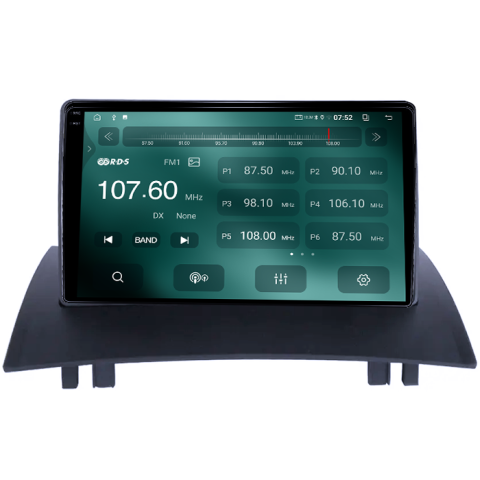 Navigatie dedicata Renault Megane 2 2002-2009, 8GB RAM 128GB ROM, Octacore, Platforma TS18, Android 14, Display QLED 9", Suporta camera 360", DSP, Carplay&Android Auto, SIM 4G, Ventilator Activ [2]
