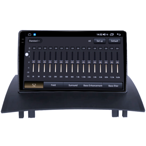 Navigatie dedicata Renault Megane 2 2002-2009, 8GB RAM 128GB ROM, Octacore, Platforma TS18, Android 14, Display QLED 9", Suporta camera 360", DSP, Carplay&Android Auto, SIM 4G, Ventilator Activ [7]