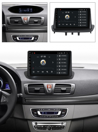 Navigatie dedicata Renault Megane 3 2008-2014, 4GB RAM 32GB ROM, Octacore, Android 14, Display QLED 1K 9", DSP, Carplay&Android Auto, SIM 4G, Bluetooth, Ventilator Activ [2]