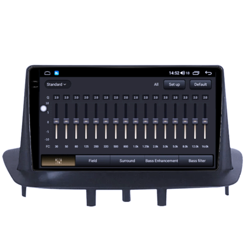 Navigatie dedicata Renault Megane 3 2008-2014, 8GB RAM 128GB ROM, Octacore, Platforma TS18, Android 14, Display QLED 9", Suporta camera 360", DSP, Carplay&Android Auto, SIM 4G, Ventilator Activ [7]