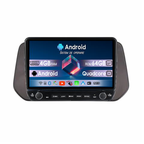 S-Cross 2021-2025 - Navigatie dedicata Suzuki S-Cross 2021-2025 Tesla Cu Butoane Rotative Model 2024, 4GB RAM 64GB ROM, Procesor Quadcore, Android, Display QLED 10", DSP, Carplay&AndroidAuto