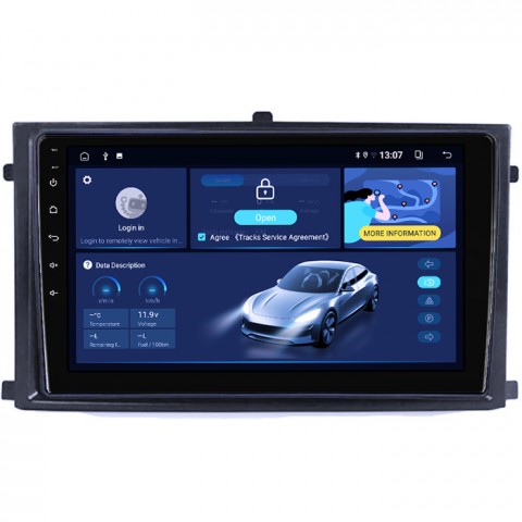 Navigatie dedicata Rexton 2020+&XLV 2015+, 8GB RAM 128GB ROM, Octacore, Platforma TS18, Android 14, Display QLED 9”, Suporta camera 360º, DSP, Carplay&Android Auto, SIM 4G, Ventilator Activ [1]
