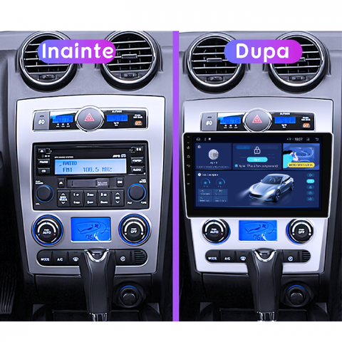 Navigatie dedicata Rohens Coupe 2004-2006, 8GB RAM 128GB ROM, Octacore, Platforma TS18, Android 13, Display QLED 9”, Suporta camera 360º, DSP, Carplay&Android Auto, SIM 4G, Ventilator Activ [4]