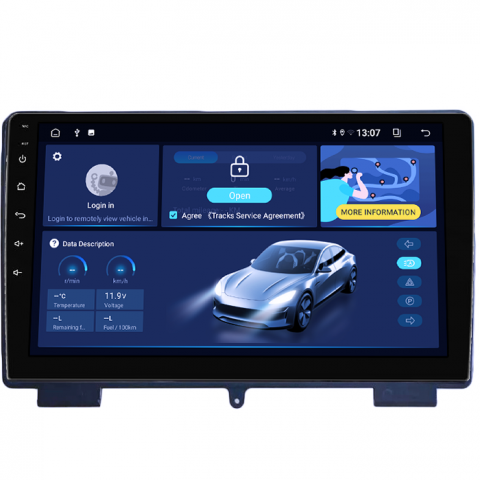 Navigatie dedicata Rohens Coupe 2009-2011, 8GB RAM 128GB ROM, Octacore, Platforma TS18, Android 13, Display QLED 9”, Suporta camera 360º, DSP, Carplay&Android Auto, SIM 4G, Ventilator Activ [1]