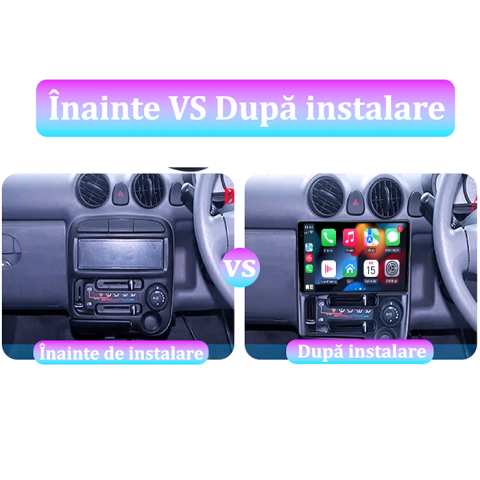 Navigatie dedicata Santro 2006-2015, 4GB RAM 64GB ROM, Procesor Qualcomm Octacore, Android 14, Rezolutie 2K, Display QLED 9", DSP, Carplay&Android Auto, SIM 4G [6]