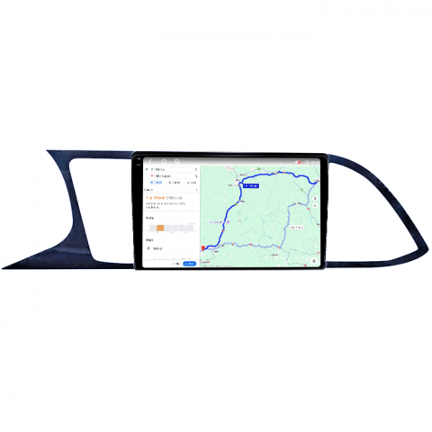 Navigatie dedicata Seat Leon 2012-2018, 4GB RAM 64GB ROM, Octacore, Android 14, Display QLED 1K 9", Carplay&Android Auto, SIM 4G, Ventilator Activ [3]