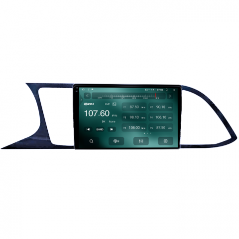 Navigatie dedicata Seat Leon 2012-2018, 4GB RAM 64GB ROM, Quad Core, Display 9" QLED 1K, Carplay, Android 14, Bluetooth, Magazin Play, Suport Camere AHD [4]