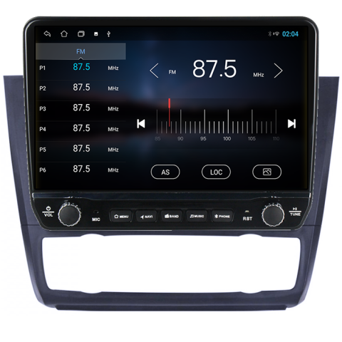 Navigatie dedicata Seria 1 2008-2012 (AB) Tesla cu butoane rotative model 2024, 4GB RAM 64GB ROM, Procesor Quadcore, Android 14, Display QLED 10", DSP, Carplay&Android Auto [4]