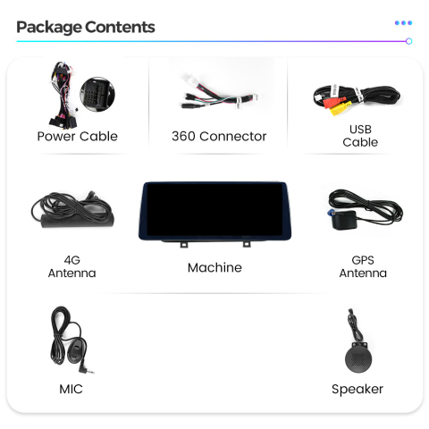 Navigatie dedicata Seria 2 F22 2014-2020, F45 2014+ EVO, 8GB RAM 256GB ROM, Procesor Qualcomm Octacore, Android 14, Rezolutie 2K, Display QLED 12.3", DSP, Carplay&Android Auto, SIM 4G [1]