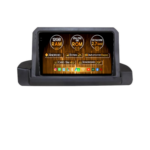 Seria 3 E92 - Navigatie dedicata BMW E90 2005-2012 Capac, 12GB RAM 256GB ROM, Android 13, Rezolutie 2K, Display QLED, 9", DSP, Carplay, Android Auto, Internet, Youtube