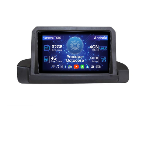 Seria 3 E93 - Navigatie dedicata BMW E90 2005-2012 Capac, 4GB RAM 32GB ROM, Octacore, Android 14, Display QLED  9", DSP, Carplay&Android Auto, SIM 4G, Bluetooth, Ventilator Activ