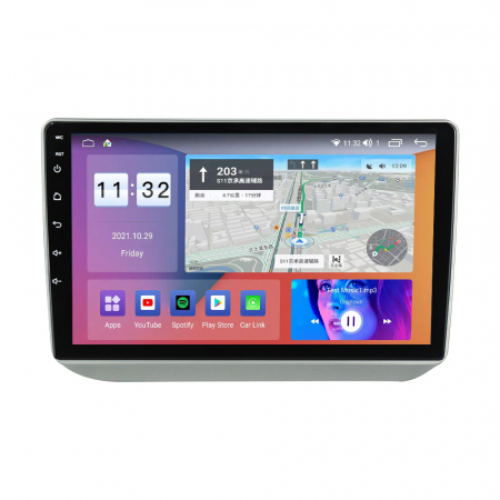Navigatie dedicata Skoda Fabia 2007-2014, 4GB RAM 64GB ROM, Octacore, Android 13, Display QLED 10", DSP, Carplay, Android Auto, Internet, Youtube, Waze, WIFI, Bluetooth [1]